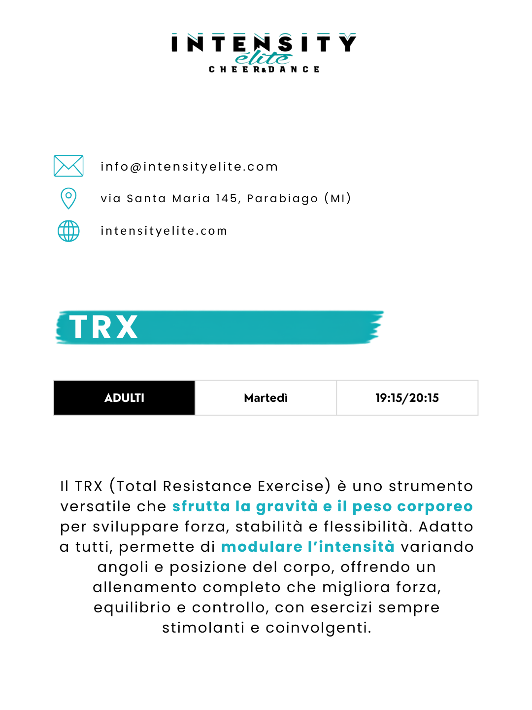 Orari TRX
