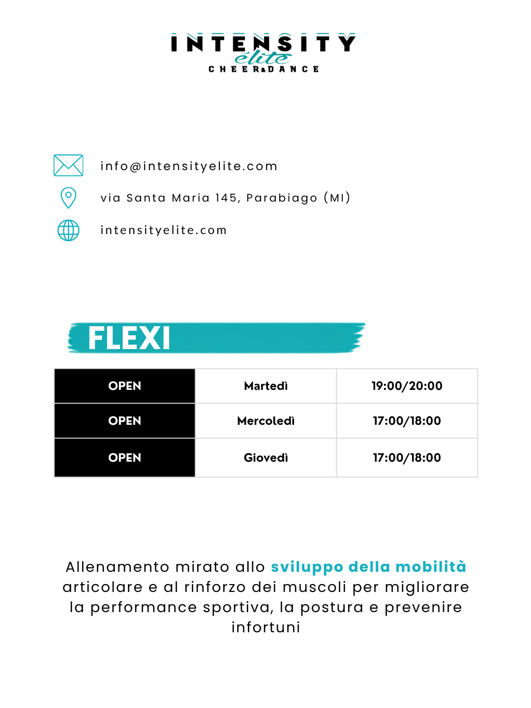 Orari Flexibility